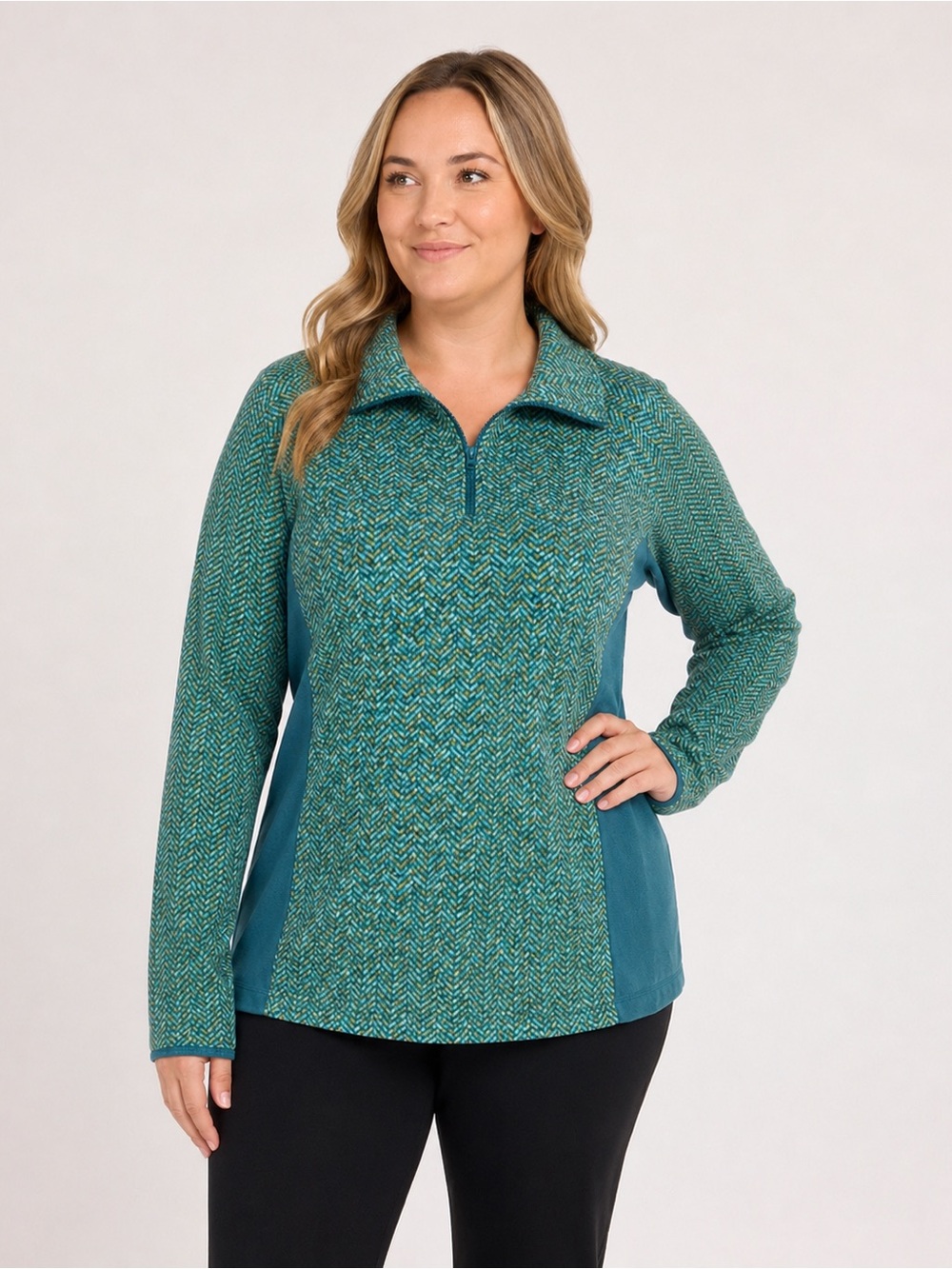 Columbia Women’s Quarter Zip Long Sleeve Jacket Size Large